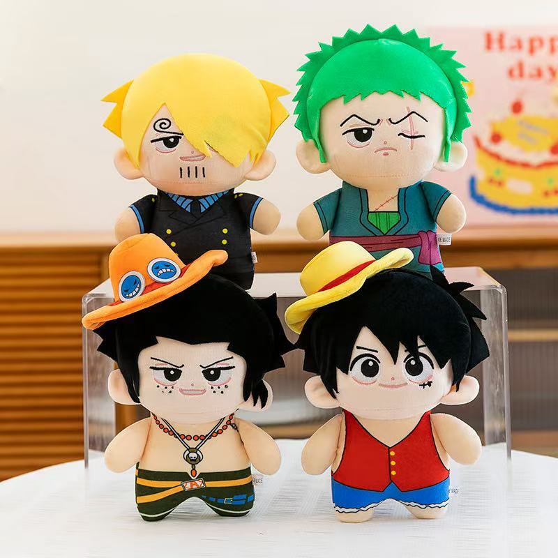 Kids Toys Return Gift - Boneka Plush Anime 23cm Luffy Zoro