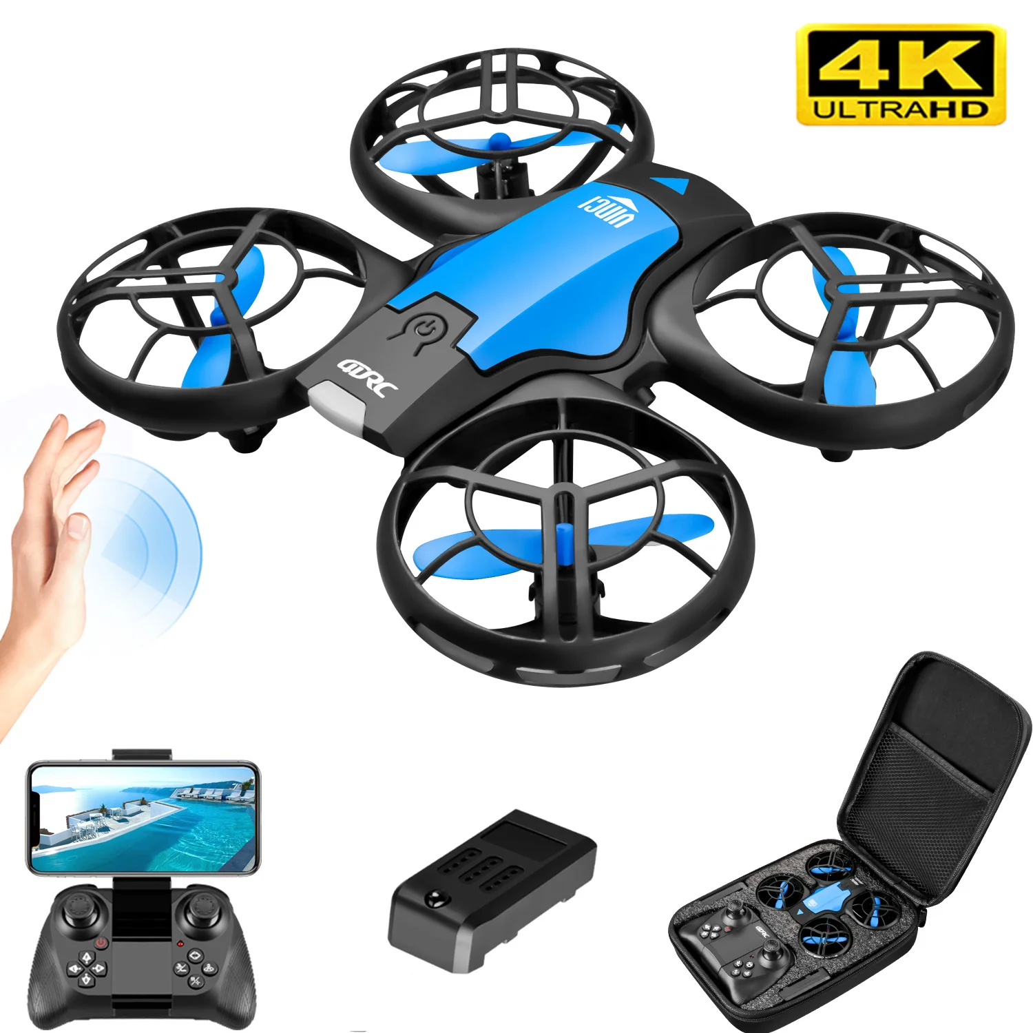Kids Xbox Toys - V8 Drone Mini Baru 4K Profesional