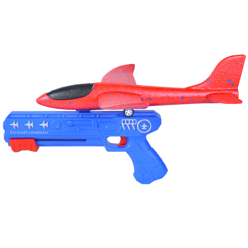Catapult Launcher Toy - Mainan Luar Ruangan Peluncur Pesawat Busa