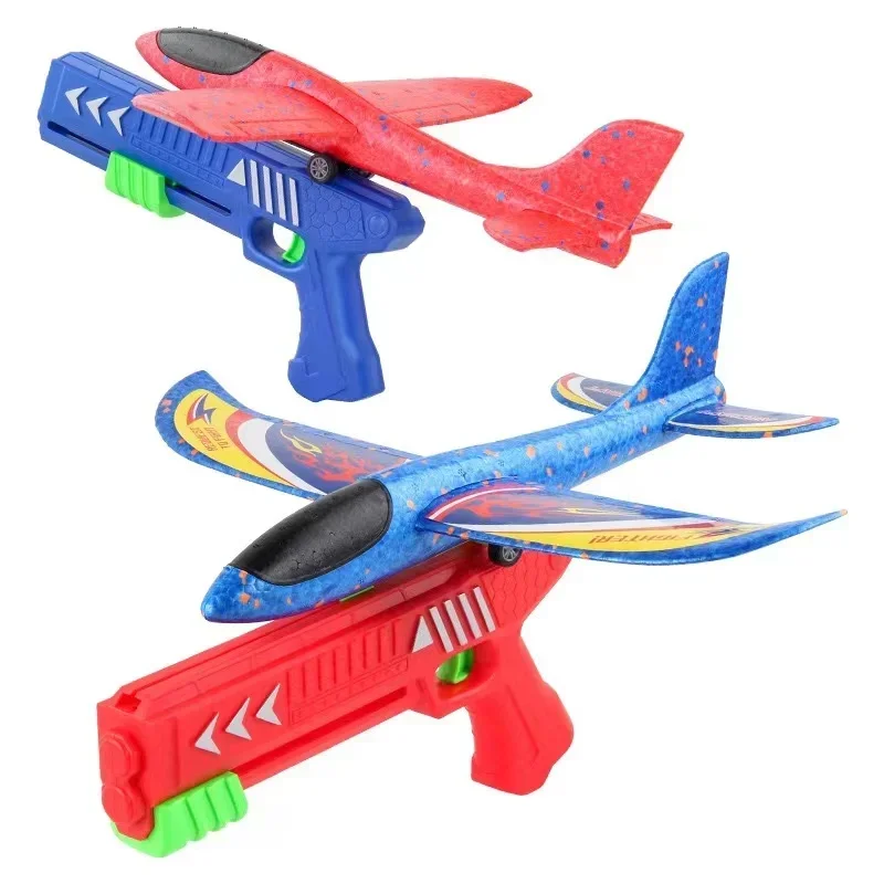 Catapult Launcher Toy - Mainan pesawat busa 24/34cm anak perempuan,