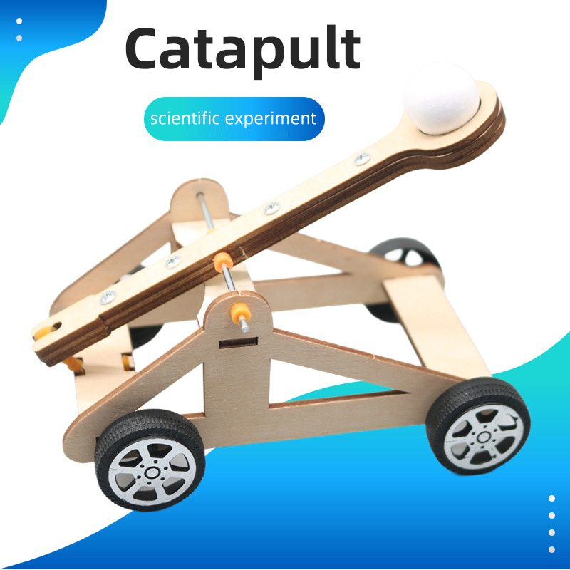 Catapult Launcher Toy - Mainan Katapel DIY Kit Percobaan Sains