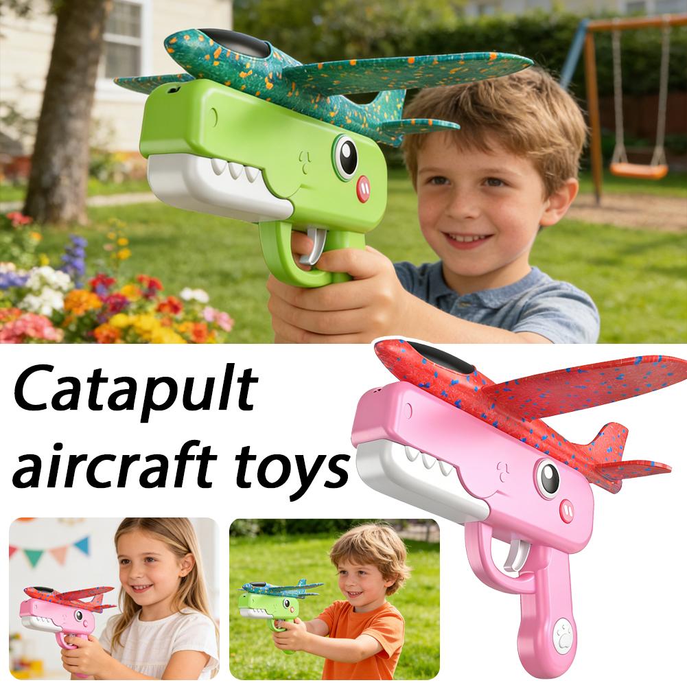 Catapult Launcher Toy - Mainan Pesawat Catapult, Pesawat Busa Lempar,