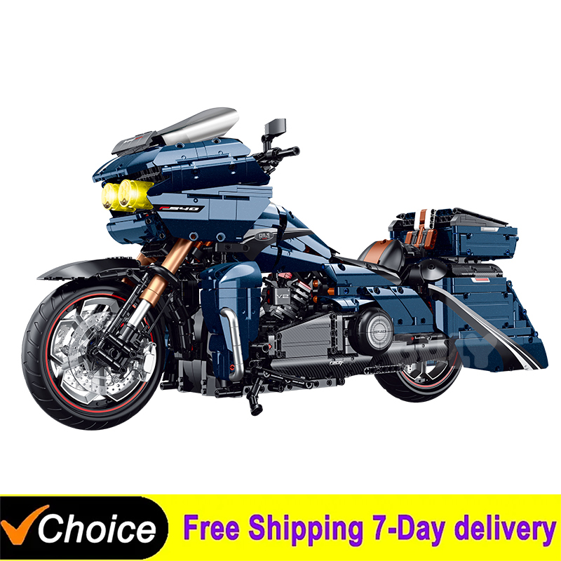 Kids Toys Lego - 1:5 Sepeda Motor Teknis Kota Olahraga