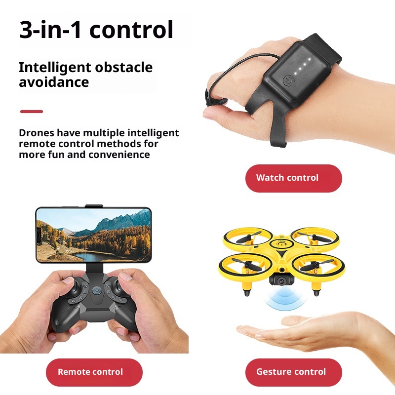 Kids Toys Drone - Mainan Drone Kontrol Gerakan Elektrik dengan