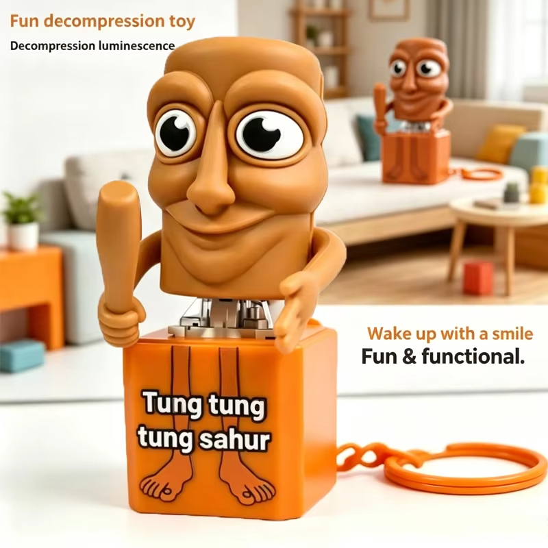 Kids Toys Return Gift - Gantungan Kunci Tung Tung Tung Sahur