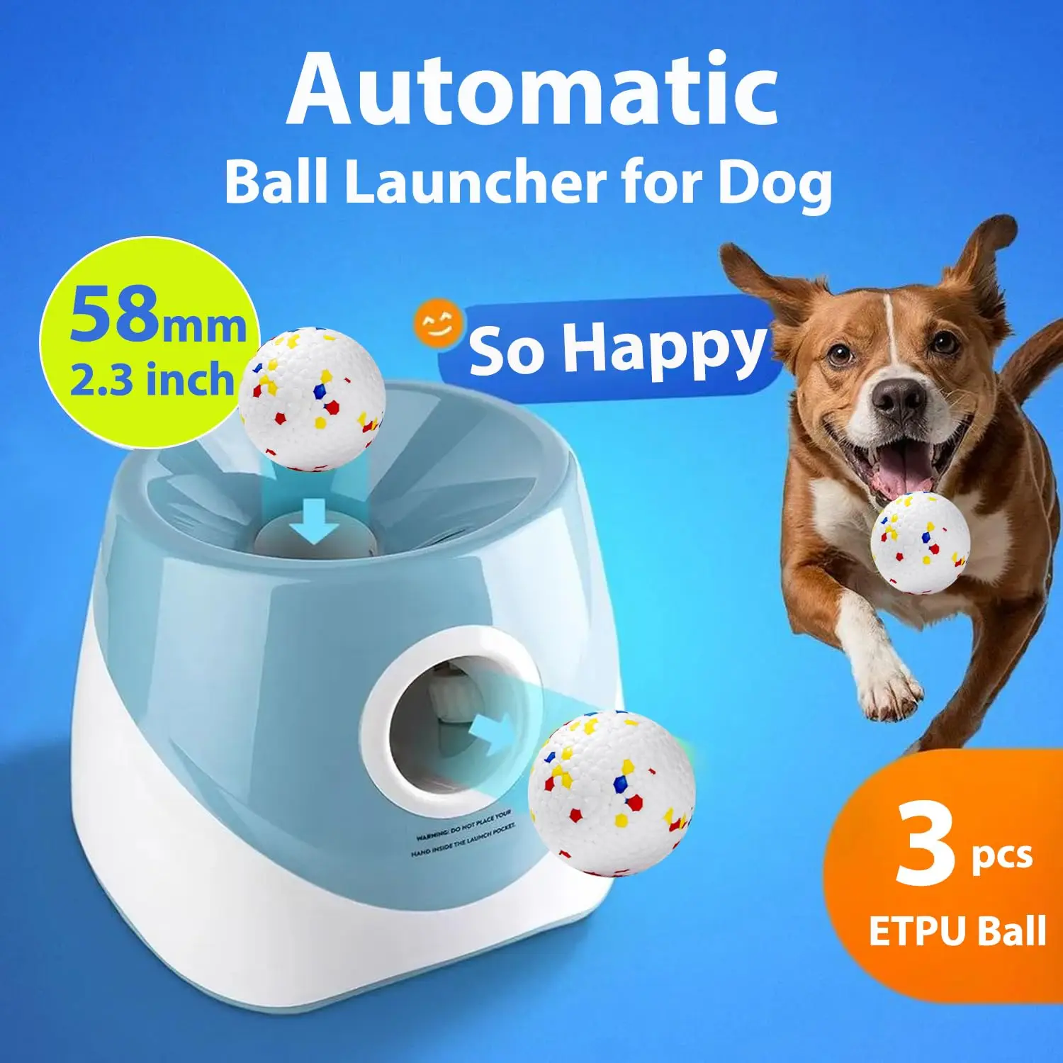 Pelontar Bola Tenis Anjing, Ma - Catapult Launcher Toy ulasan dan harga