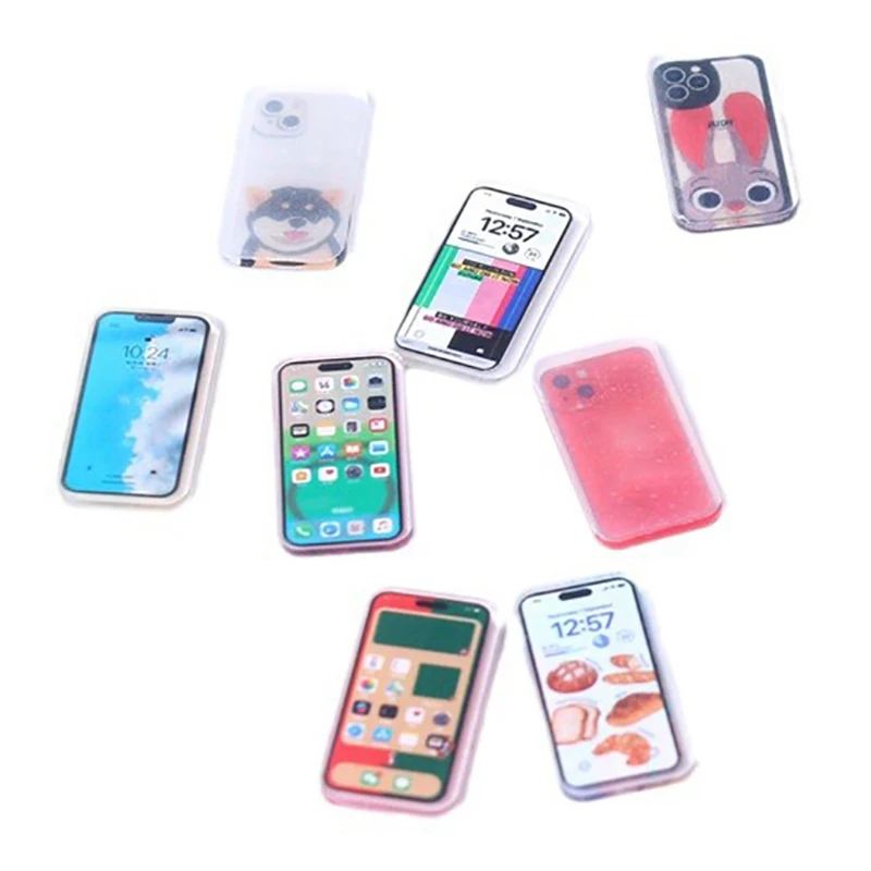 5 Buah 1:12 Rumah Boneka Minia - Kids Toys Smartphone ulasan dan harga