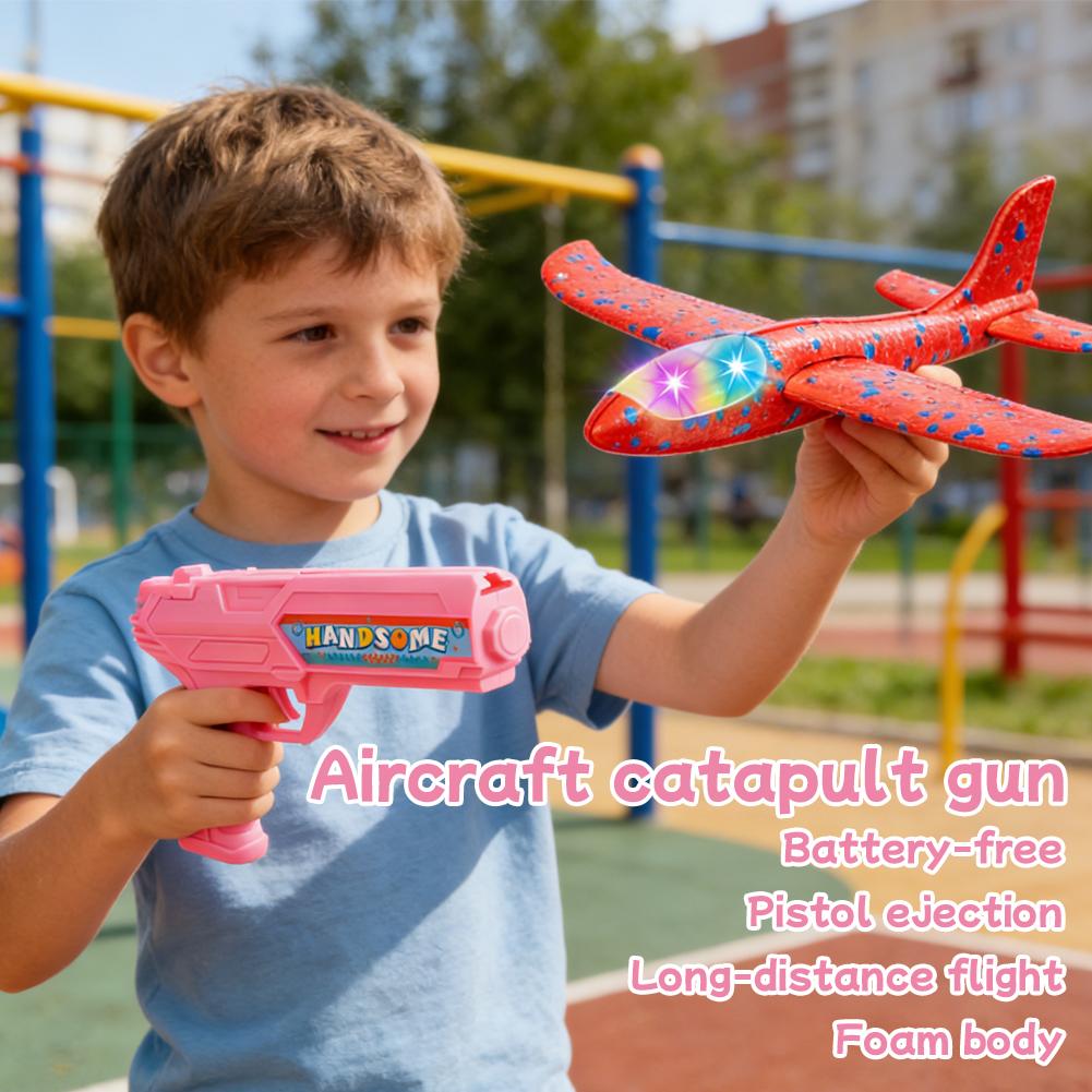 Senapan Katapel Pesawat Terban - Catapult Launcher Toy ulasan dan harga