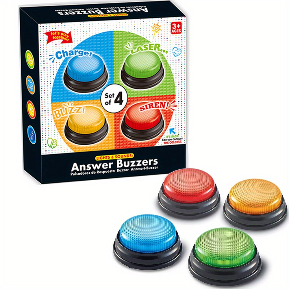 4 Buah Mainan Buzzer Lampu dan - Kids Toys Return Gift ulasan dan harga