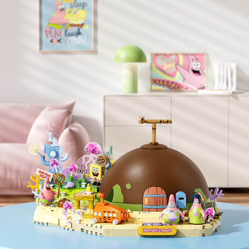 Set Blok Bangunan Spongebob Pa - Kids Xbox Toys ulasan dan harga