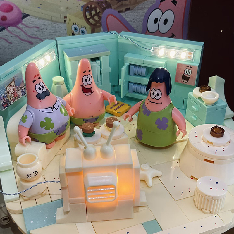 Set Blok Bangunan Spongebob Pa - Kids Xbox Toys ulasan dan harga