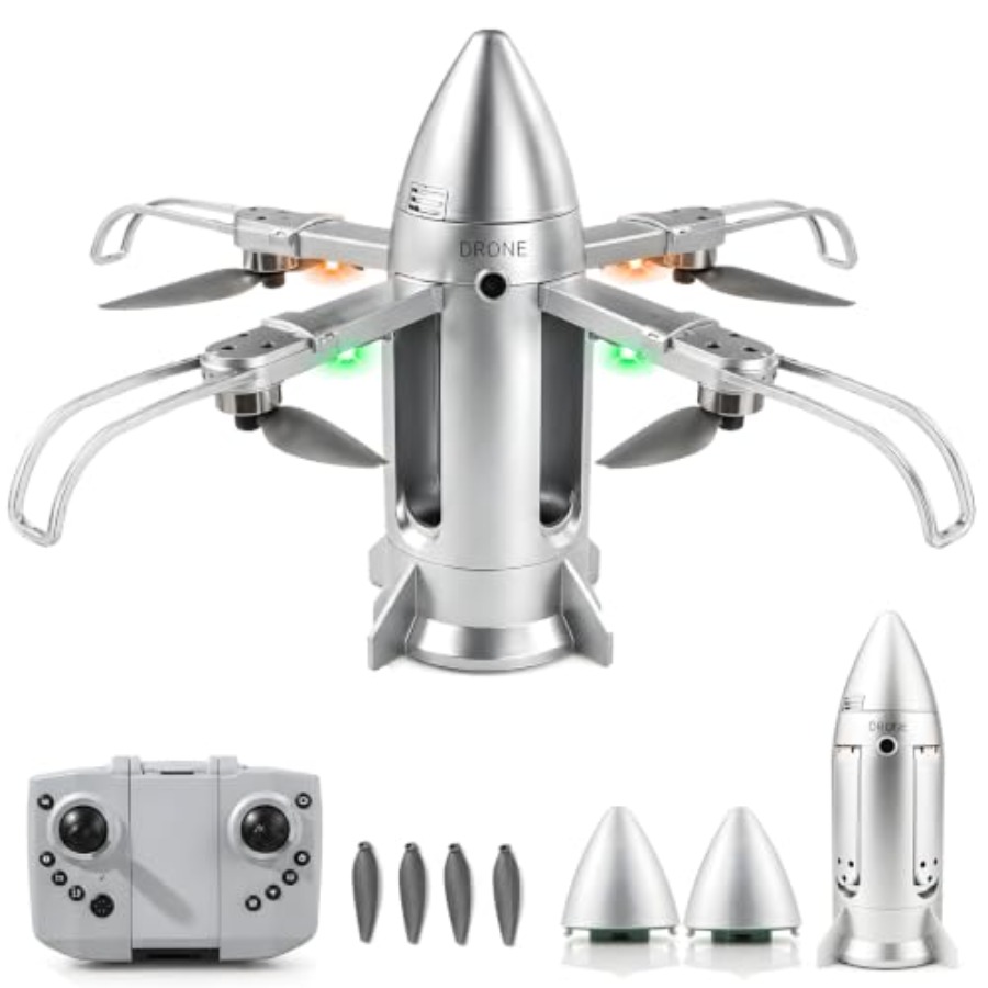 Drone roket RC luar ruangan un - Kids Toys Drone ulasan dan harga