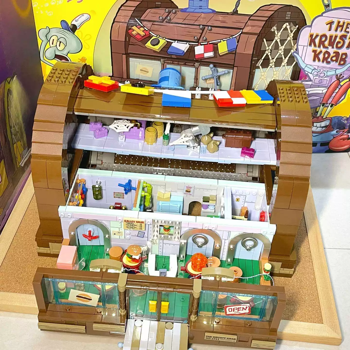 Set Blok Bangunan Spongebob Kr - Kids Xbox Toys ulasan dan harga