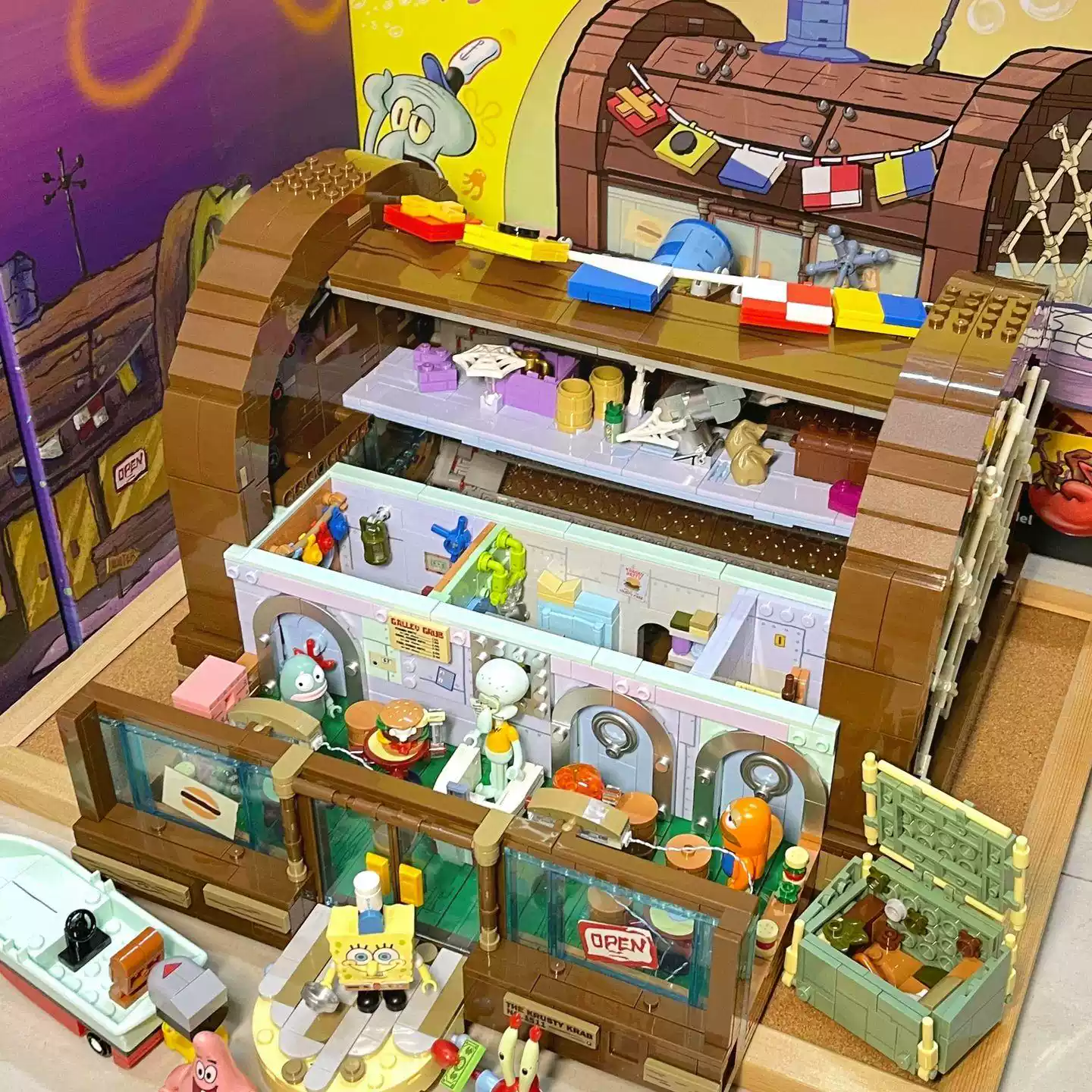 Set Blok Bangunan Spongebob Kr - Kids Xbox Toys ulasan dan harga