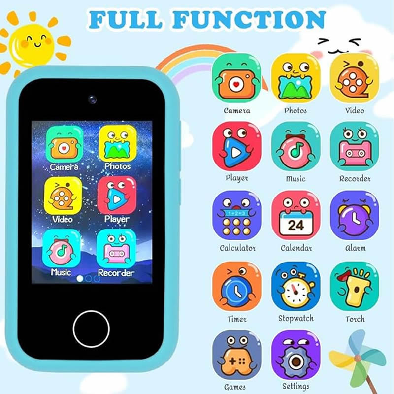 Kamera Ponsel Pintar Anak 2.8  - Kids Toys Smartphone ulasan dan harga