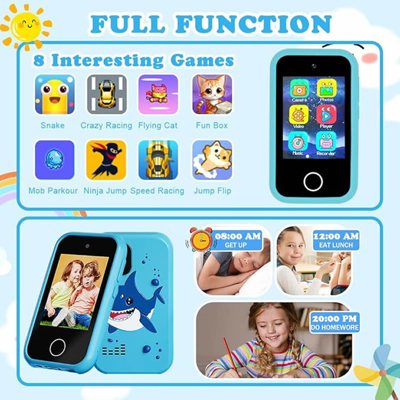 Kamera Ponsel Pintar Anak 2.8  - Kids Toys Smartphone ulasan dan harga