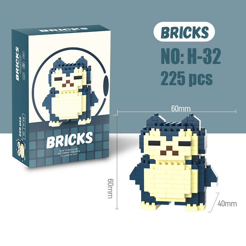 Blok Bangunan Mikro Pokemon Pi - Kids Toys Lego ulasan dan harga