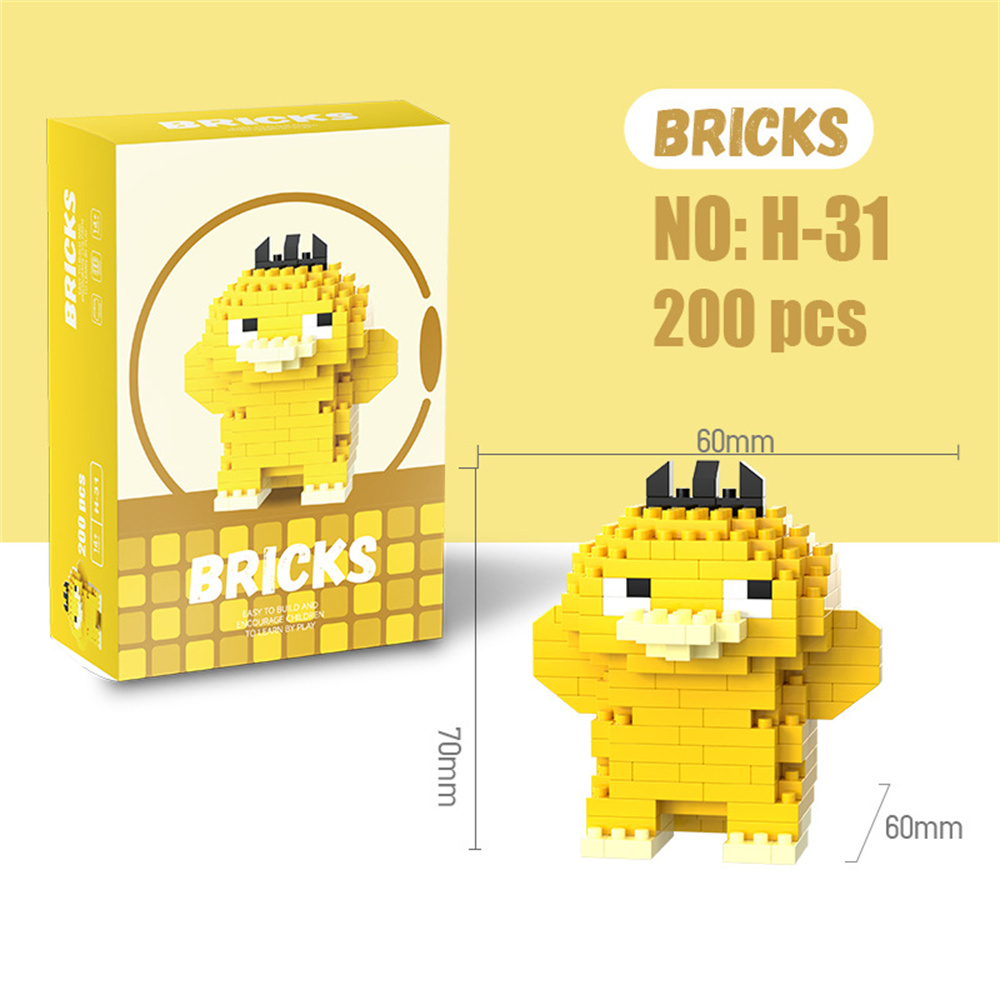Blok Bangunan Mikro Pokemon Pi - Kids Toys Lego ulasan dan harga
