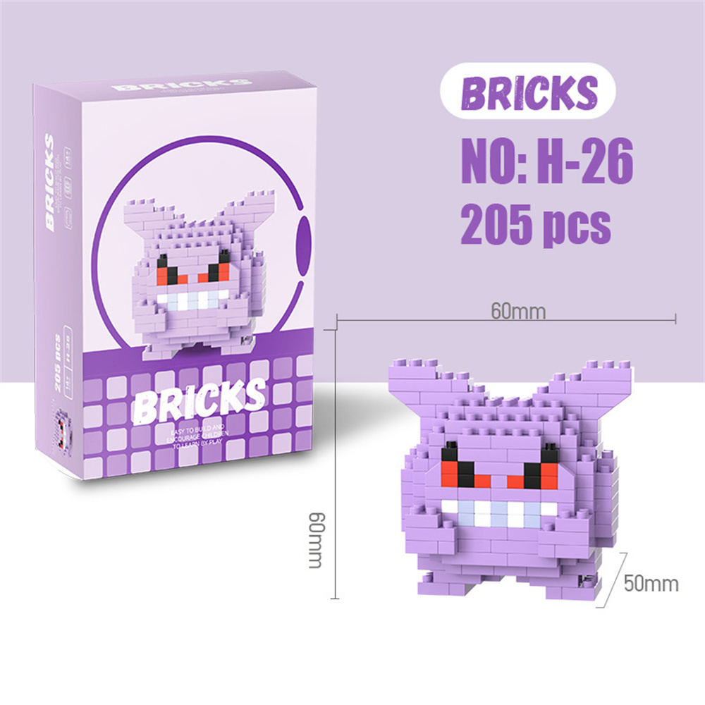 Blok Bangunan Mikro Pokemon Pi - Kids Toys Lego ulasan dan harga