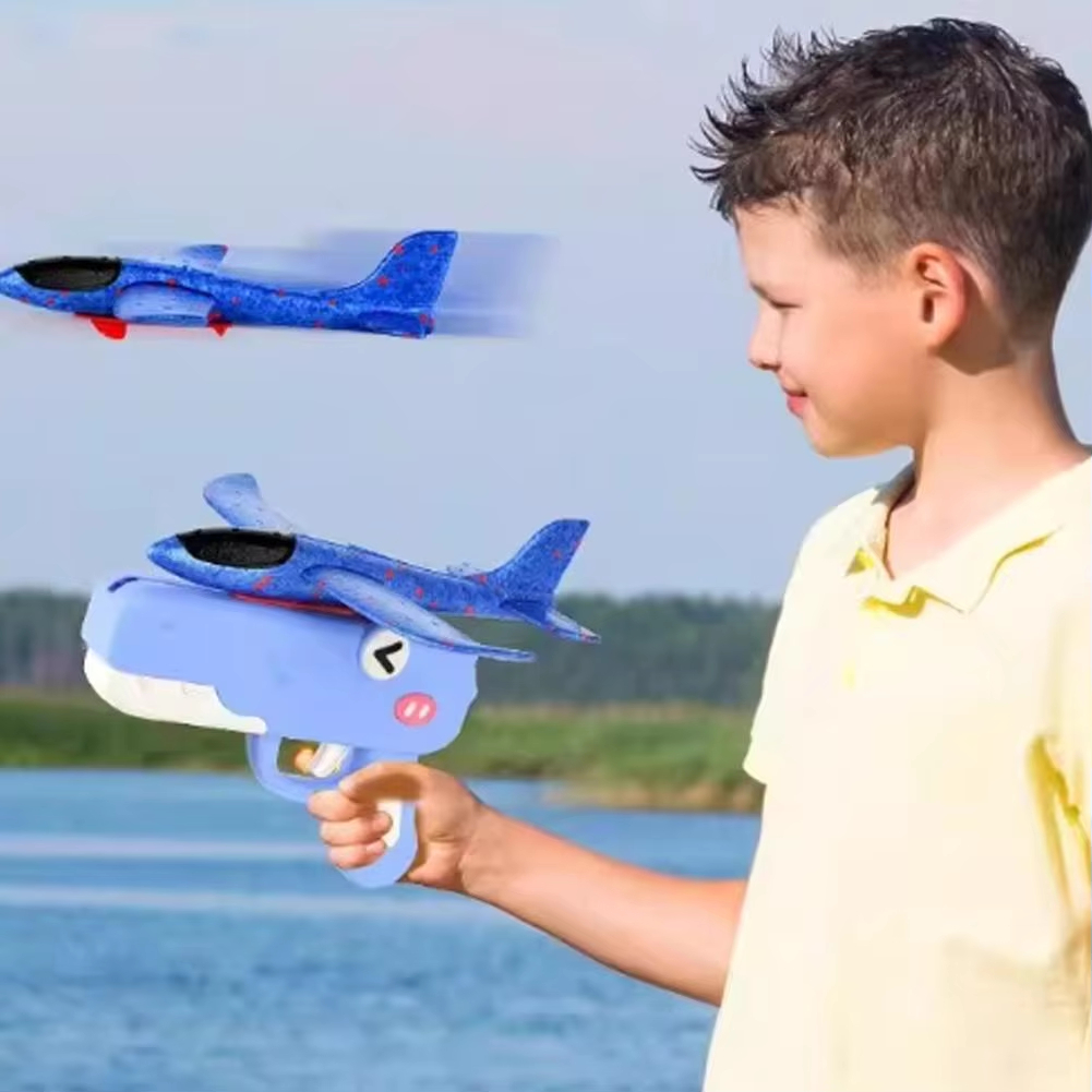 Mainan Peluncur Pesawat Busa D - Catapult Launcher Toy ulasan dan harga