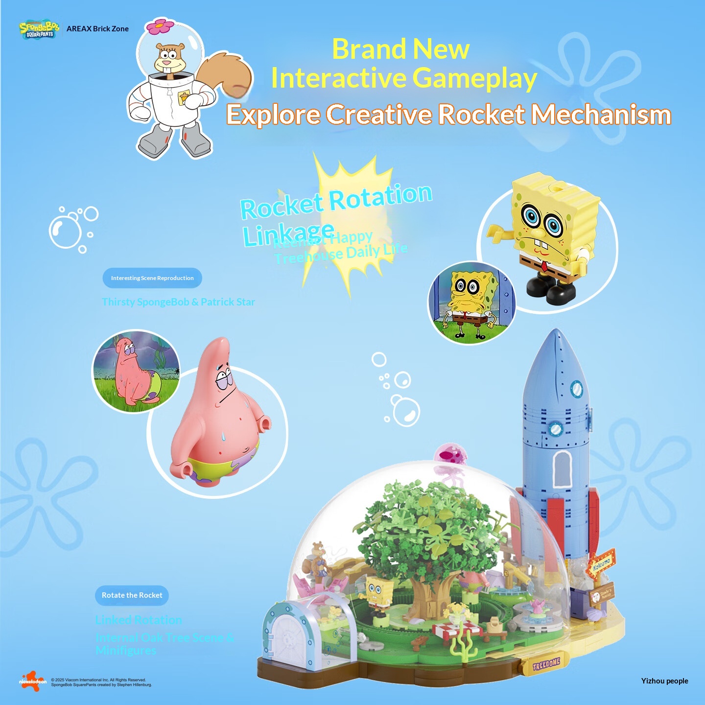 Areax Spongebob Sandy Cheeks D - Kids Xbox Toys ulasan dan harga