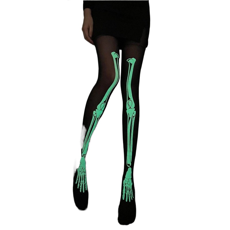 Pantyhose Wanita Super Terang  - Glow In Dark Stars ulasan dan harga
