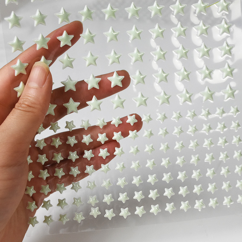 211 Buah Dekorasi Stiker Dindi - Glow In Dark Stars ulasan dan harga