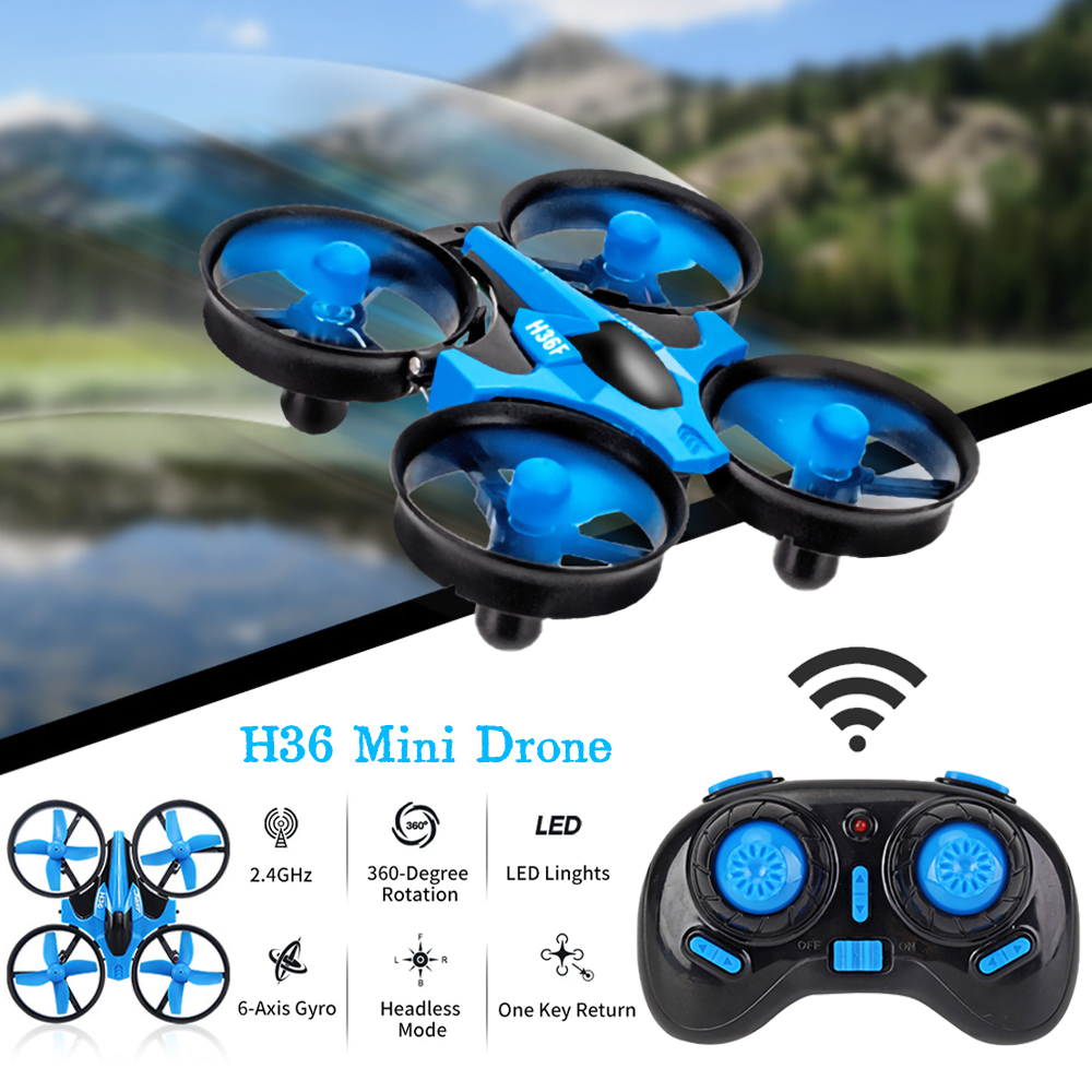 JJRC H36 Mini Drone Rc 4ch 6-A - Kids Toys Drone ulasan dan harga