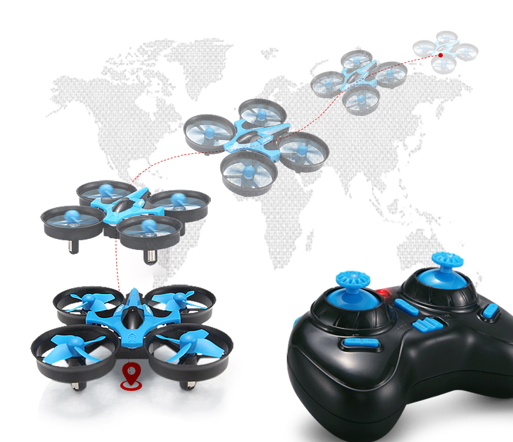 JJRC H36 Mini Drone Rc 4ch 6-A - Kids Toys Drone ulasan dan harga