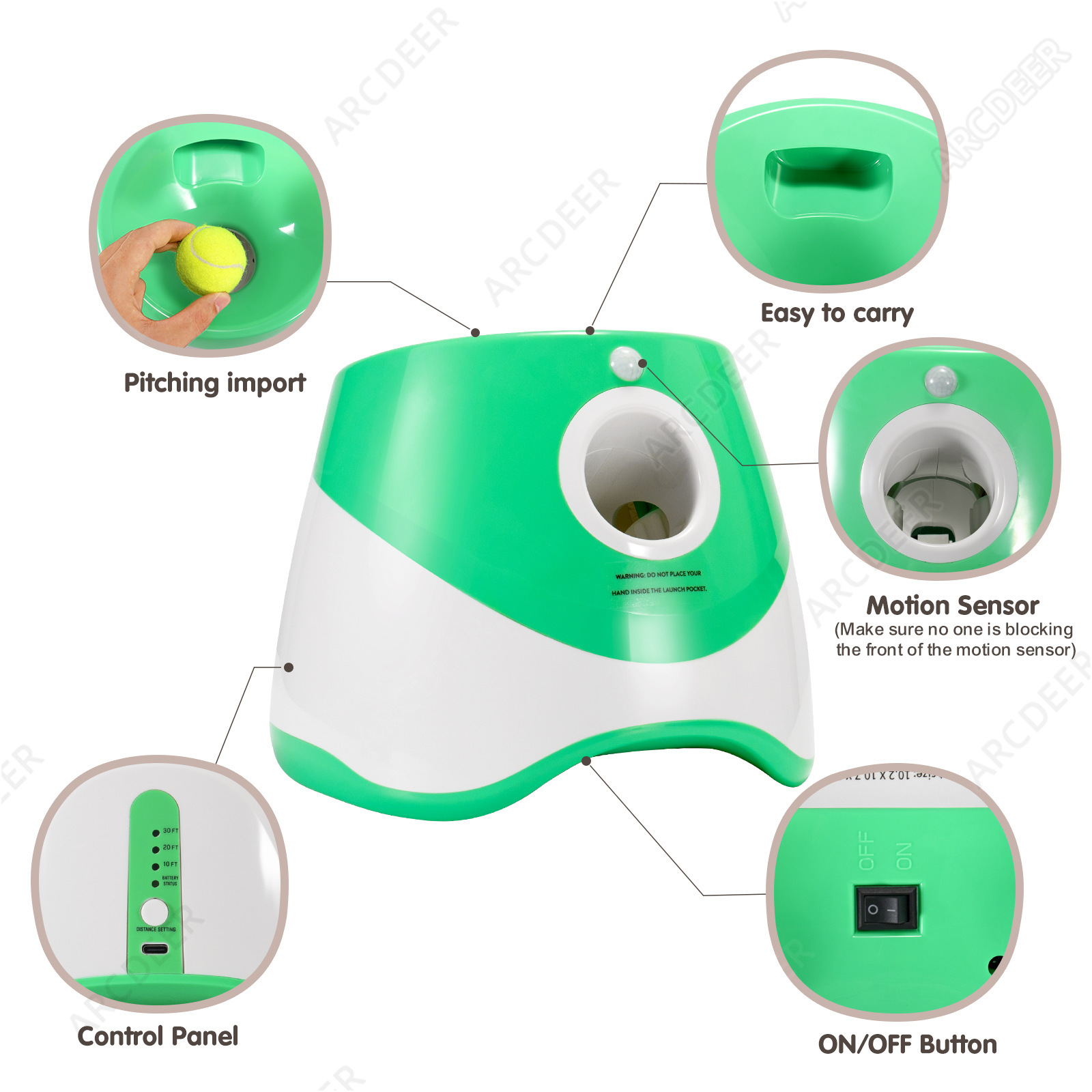Peluncur Bola Otomatis Isi Ula - Catapult Launcher Toy ulasan dan harga