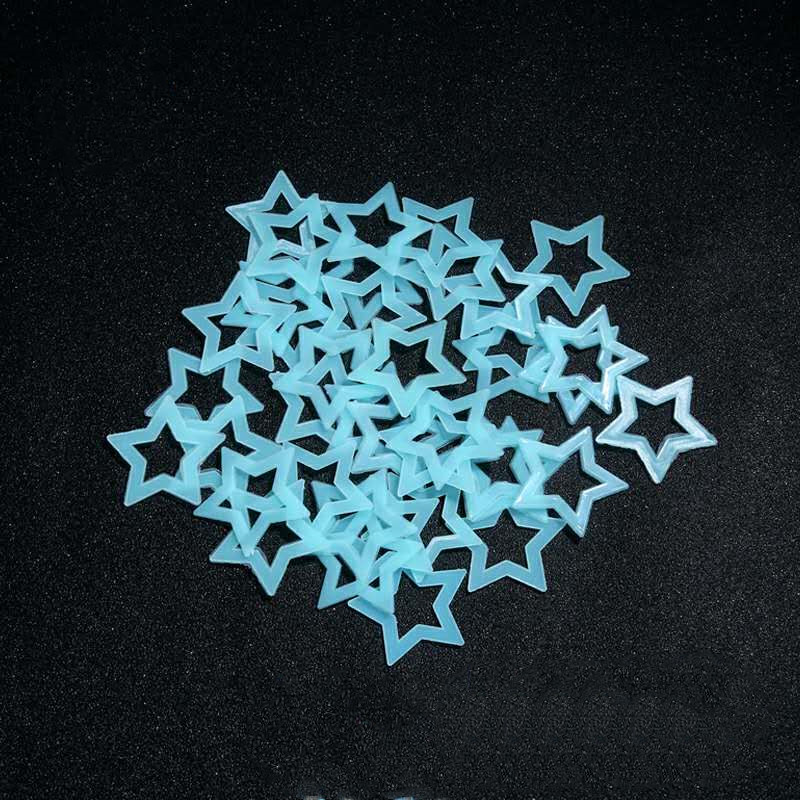 Stiker Dinding Bercahaya Dalam - Glow In Dark Stars ulasan dan harga