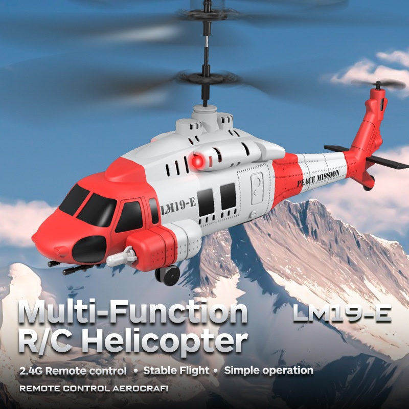 Helikopter RC LM19-E Black Haw - Kids' Toys Channel ulasan dan harga
