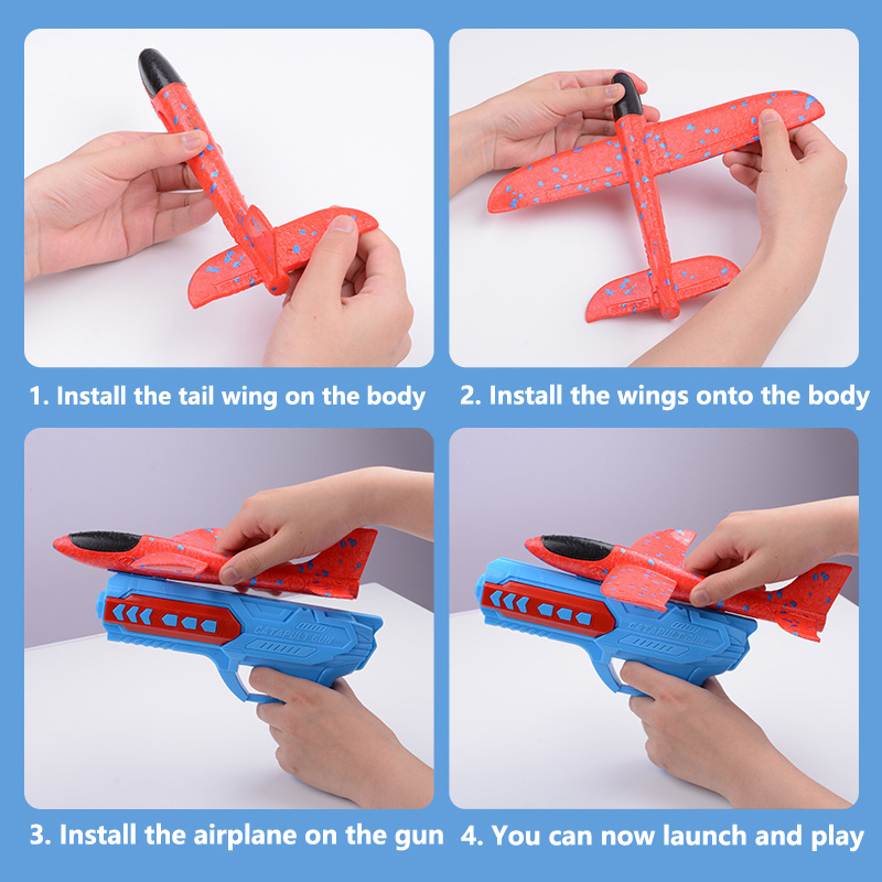 Mainan Peluncur Pesawat Katape - Catapult Launcher Toy ulasan dan harga