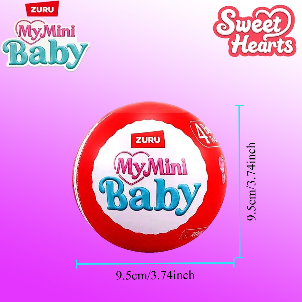 ZURU My Mini Baby Sweet Hearts - Kids Toys Return Gift ulasan dan harga